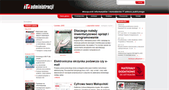 Desktop Screenshot of itwadministracji.pl