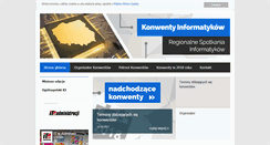 Desktop Screenshot of konwent.itwadministracji.pl