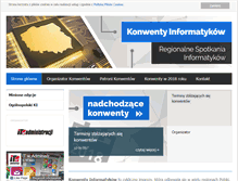 Tablet Screenshot of konwent.itwadministracji.pl
